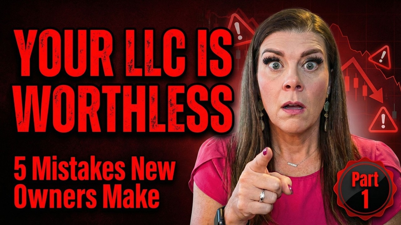 5 LLC Mistakes Every New Business Owner Makes | Taxes for Business Owners (Part 1)