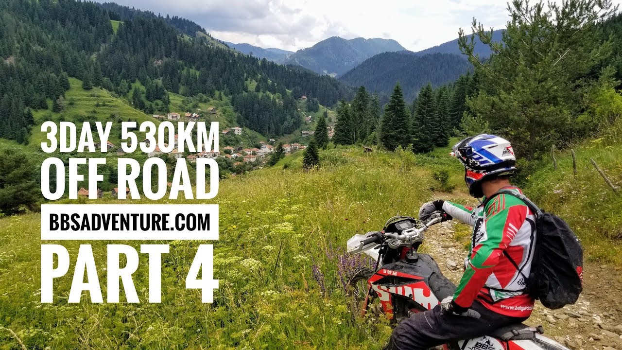 Part 4 Off road guided Enduro tour Rhodope mountains in Bulgaria BBS Adventure