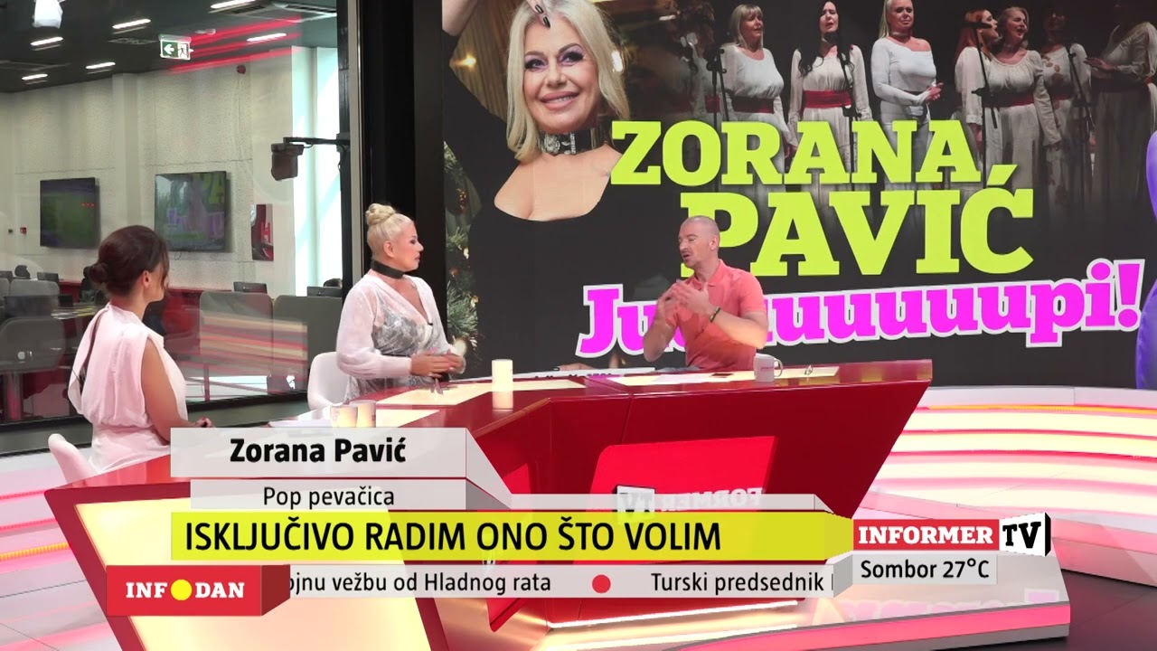 INFO DAN - Zorana Pavić - Muškarci su mi se udvarali s nepristojnim ponudama