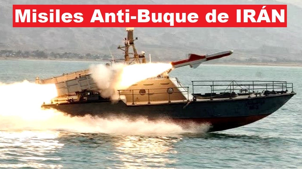 Top 5 Misiles Antibuque de IRÁN 🇮🇷