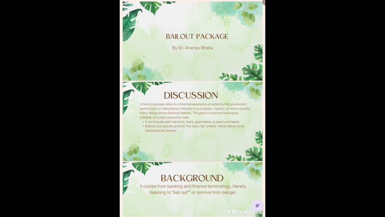 Bailout Package