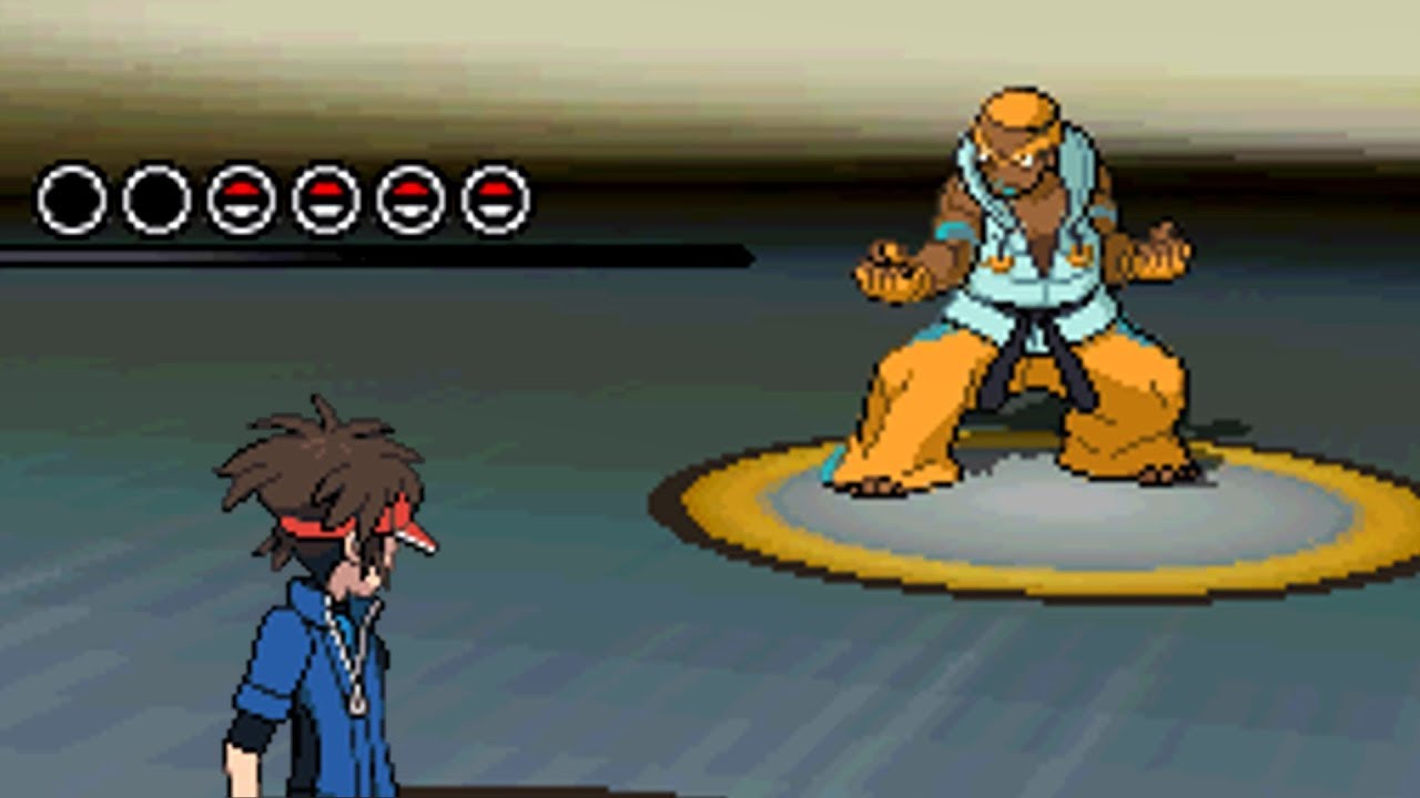 4th Elite Four Battle vs Marshal [Pokemon Black 2]