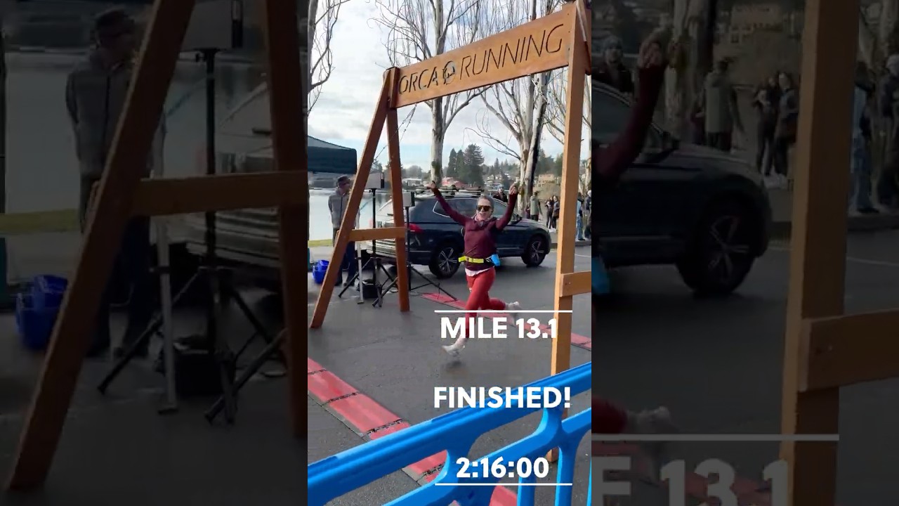 PR'd my Half Marathon by Running with Kids