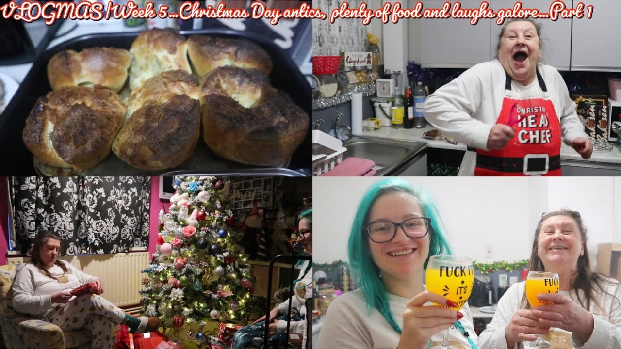 VLOGMAS|Week 5…Christmas Day antics, plenty of food and laughs galore…Part 1