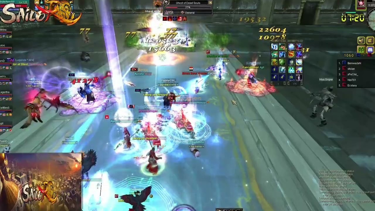 Sailor Online Persian Empire 125 Cap (Unique Clash Spear Ks On Pure Int Wizzard)