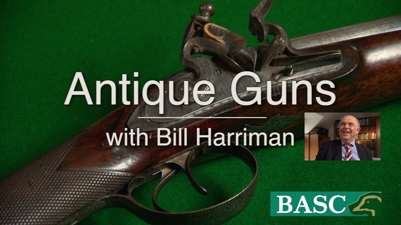 Antique Guns - HW Mortimer flintlock shotgun c 1823