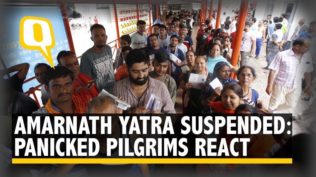 Amarnath Yatra Suspended: Anxious Pilgrims in J&K React | The Quint