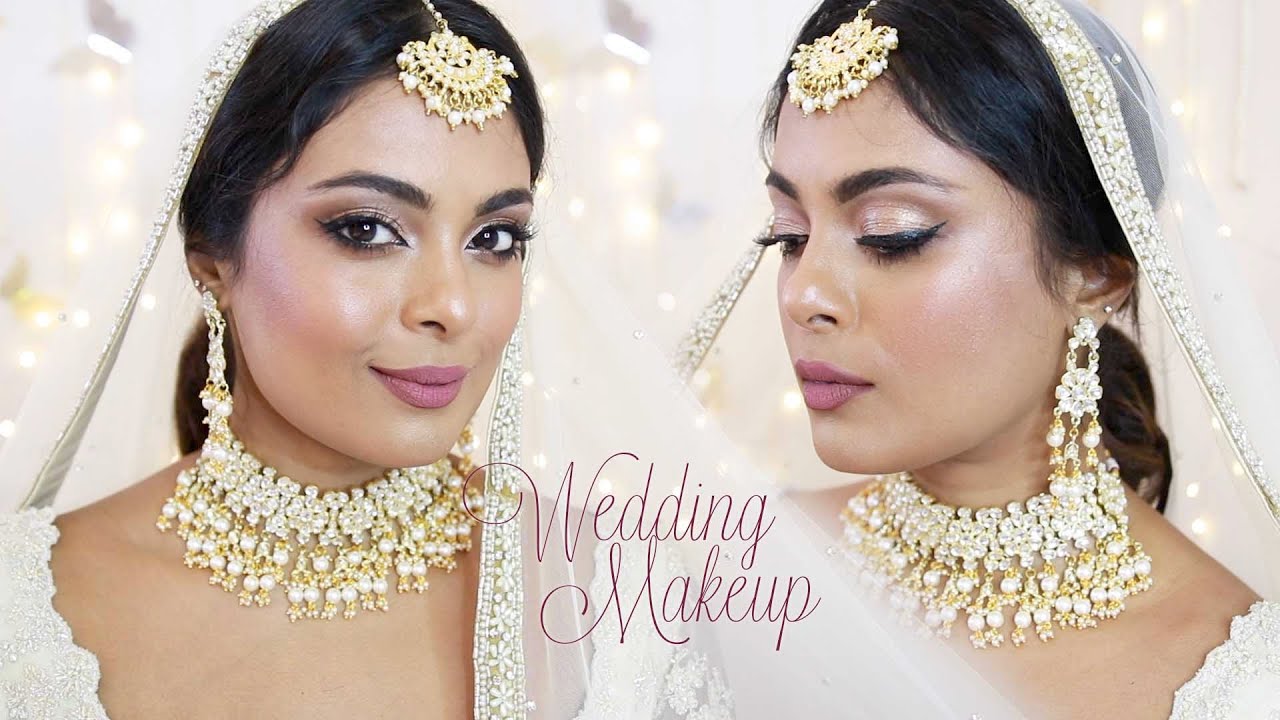 Indian wedding makeup tutorial using ONLY affordable products