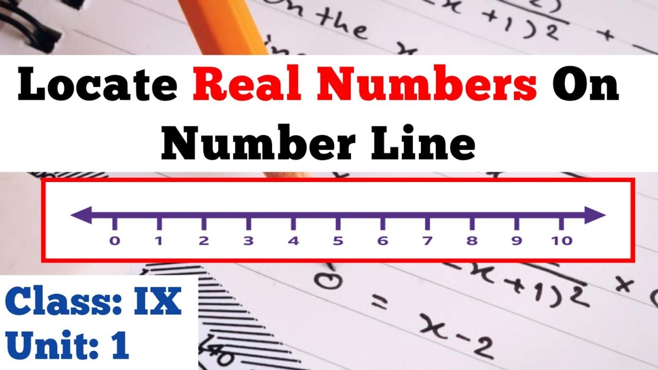 Represent Real Numbers On Number Line | Unit: 1 | CLASS 9TH |SINDH TEXT BOOK BOARD | Lecture : 6 |