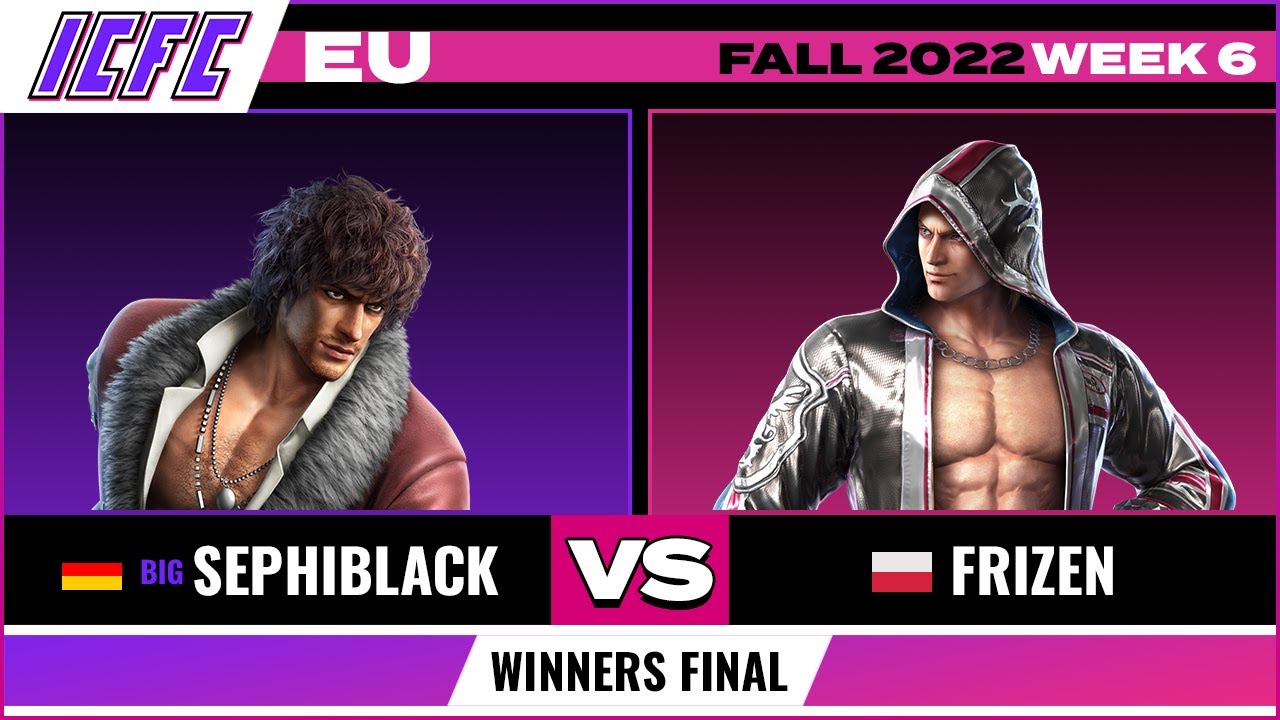 Sephiblack (Miguel) vs Frizen (Steve) Winners Final - ICFC EU Tekken 7 Fall 2022 Week 6