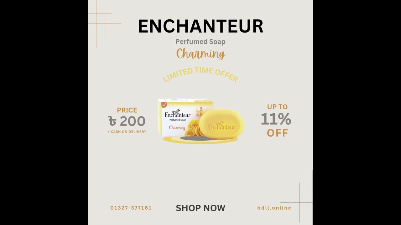 Enchanteur Perfumed Soap