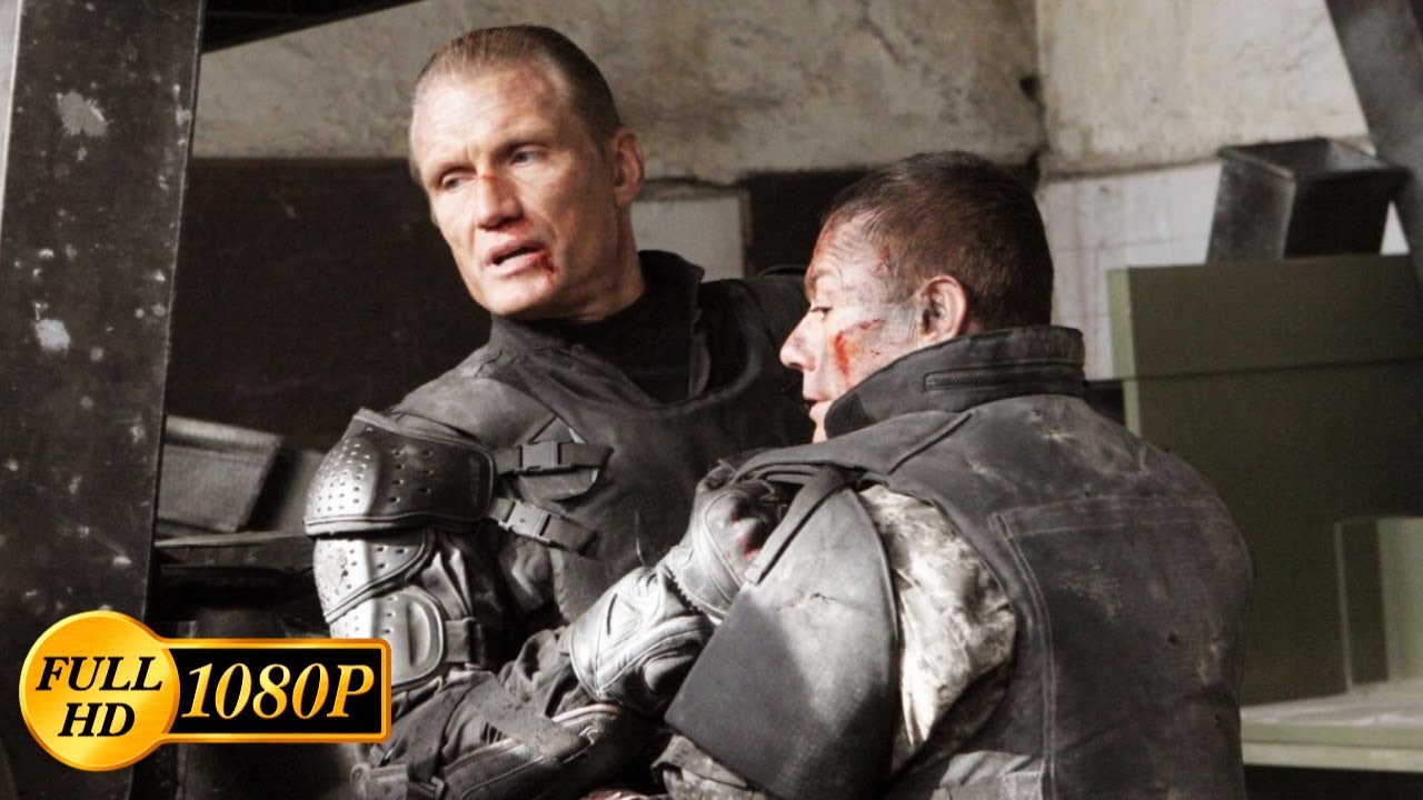 Jean-Claude Van Damme vs Dolph Lundgren / Universal Soldier: Regeneration (2010)