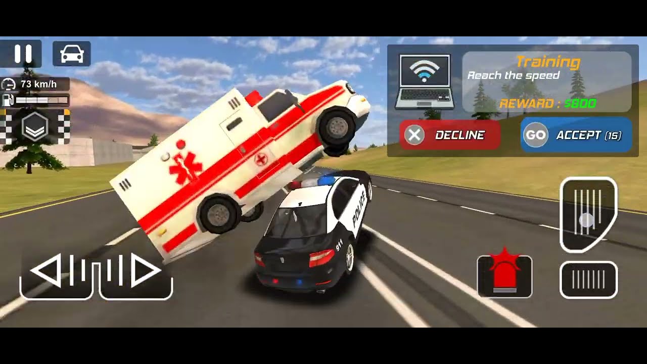 Real Car City Driving Simulator 3D -Car Driving  School Multiplayer Racing Games Play Police 🚨 Car 🚓