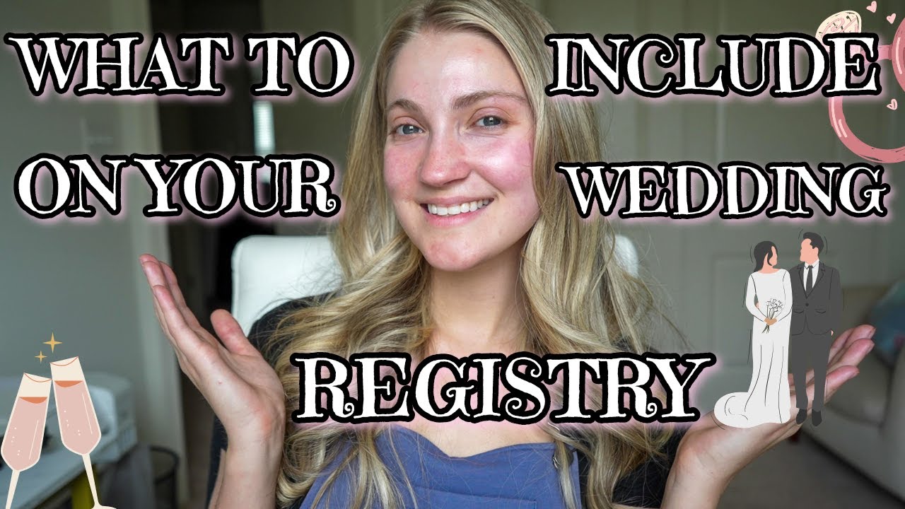 Wedding Registry Must-Haves | Wedding Registry Essentials & Check List