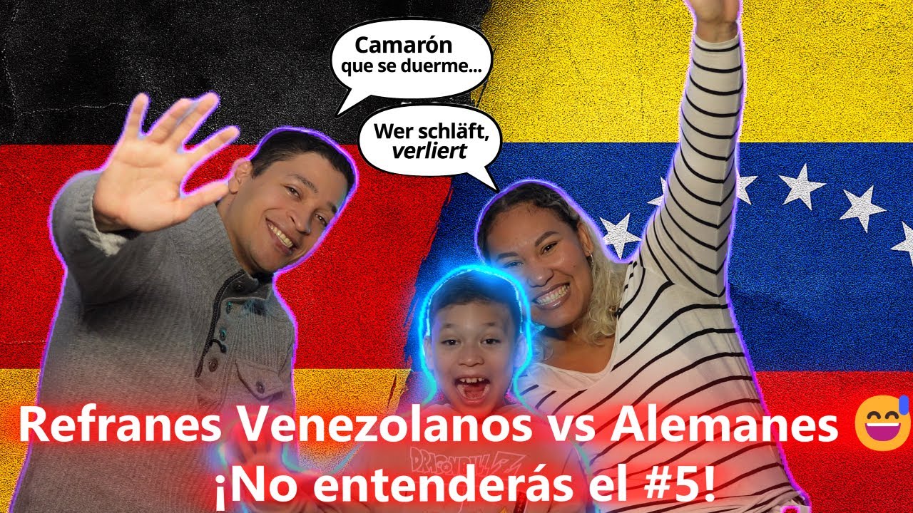 20 Refranes y Expresiones Venezolanas vs Alemanas 🇻🇪🇩🇪 | ¡Te sorprenderá lo parecidos que son!