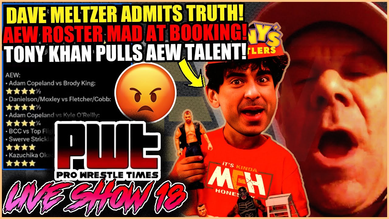 AEW Roster FRUSTRATED! Dave Meltzer ADMITS AEW Is LOSING Money? Tony Khan PULLS Talent From Shows!