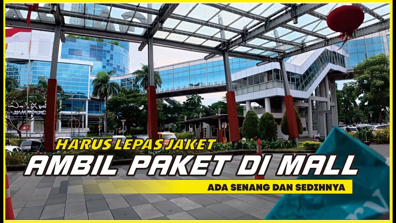 Driver Online vs Aturan Mall — Ambil Paket Harus Lepas Jaket