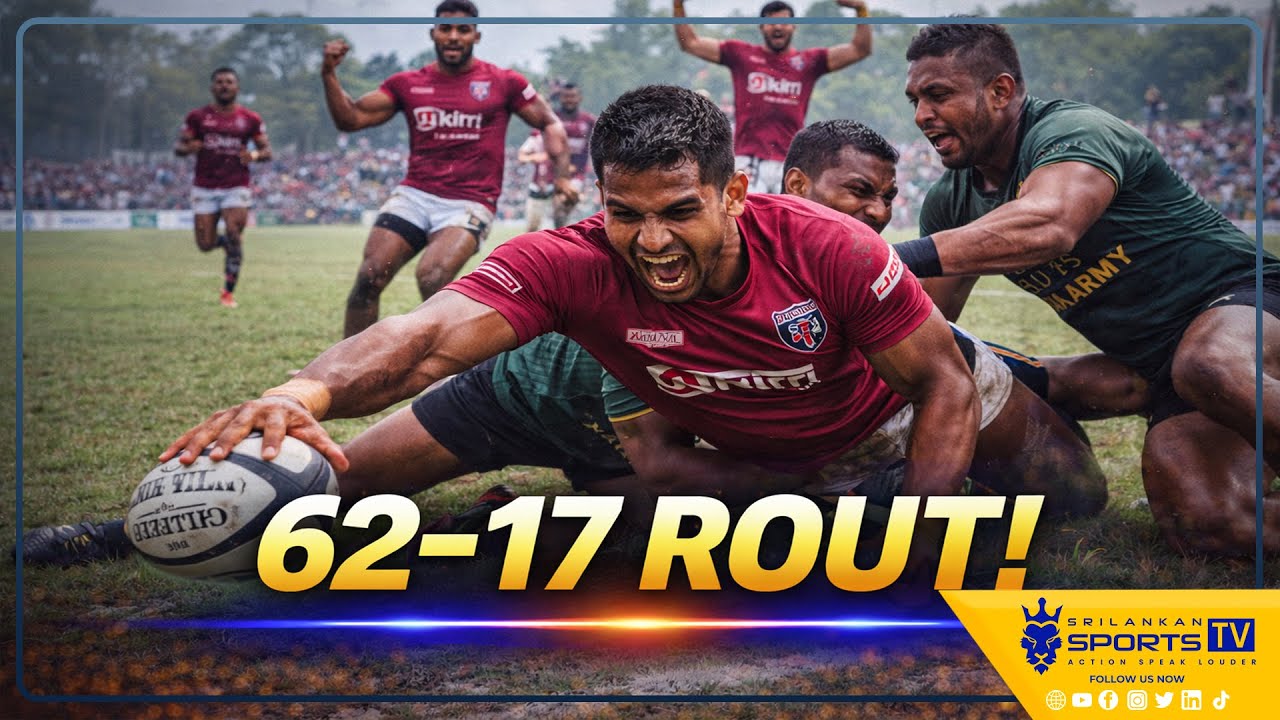 Kandy SC Crush Sri Lanka Army 62–17 | Maliban Inter-Club Rugby League Week 11 #srilankansportstv