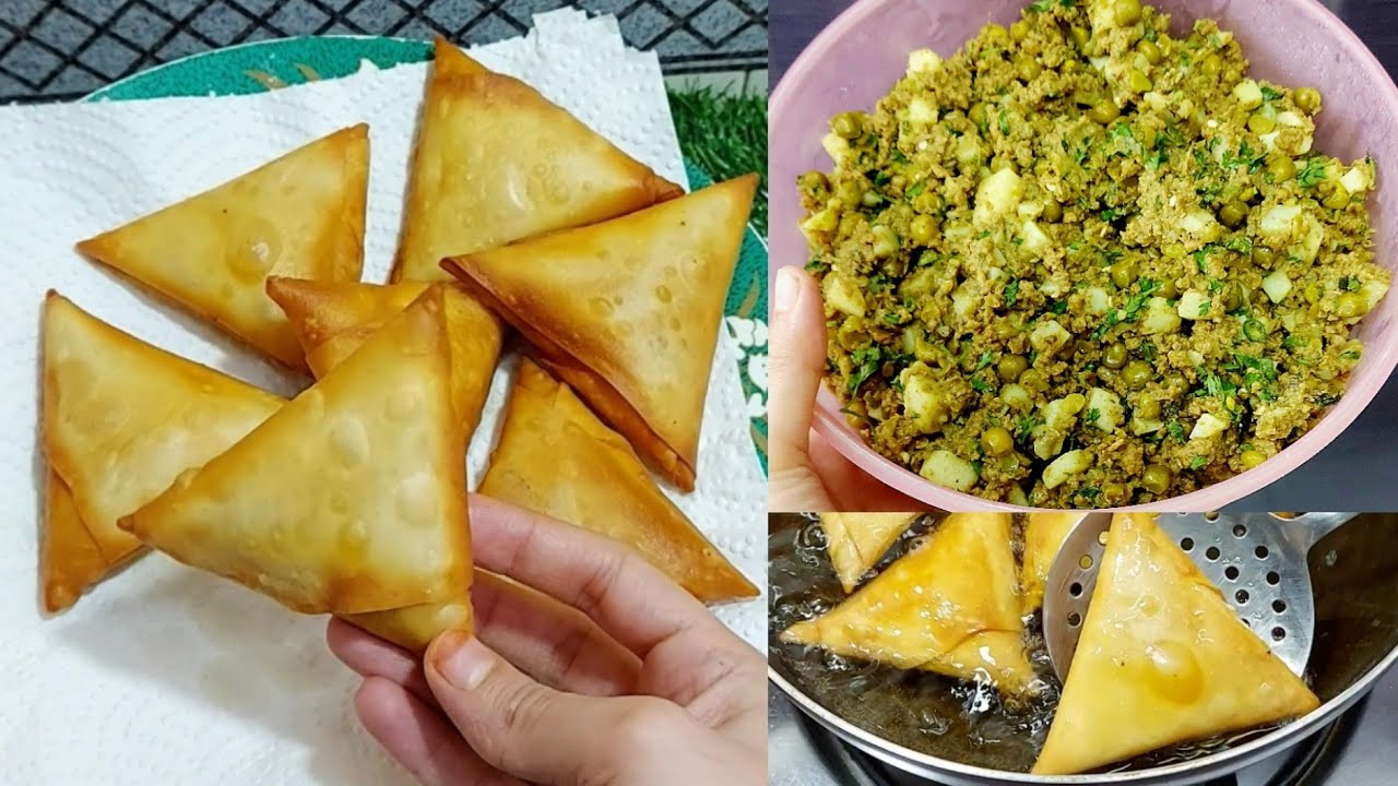 Keema Samosa | Keema Aloo Matar Samosa | Ramzan Special Recipe | Samosa Recipe 