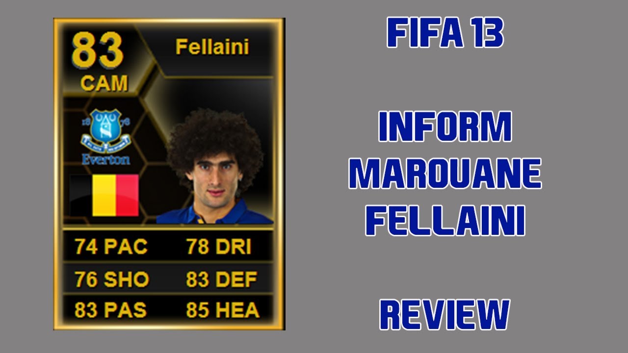 FIFA 13 | Second INFORM (SIF) Marouane Fellaini | Player Review