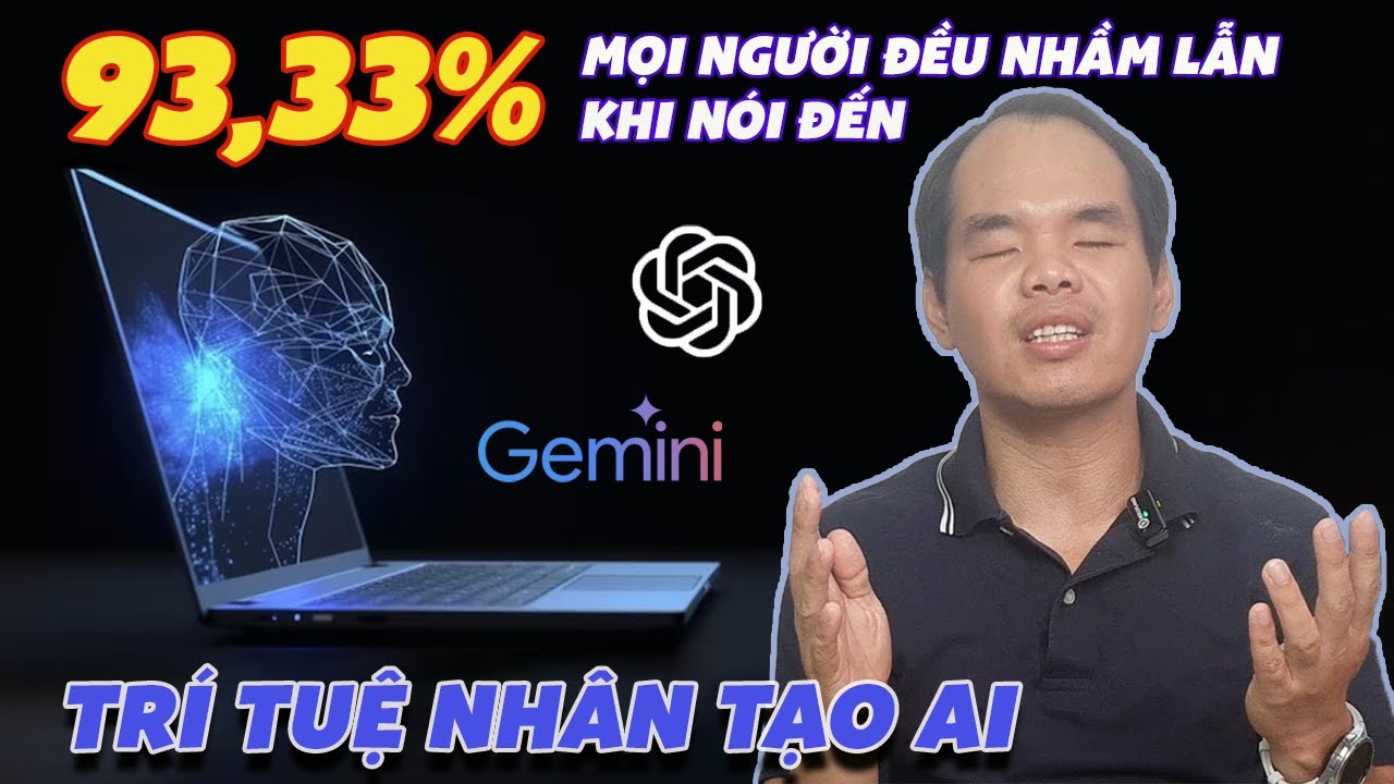 Máy tính AI là gì?  93,33% mọi người đều nhầm lẫn điều nhỏ nhoi này khi nói đến trí tuệ nhân tạo AI