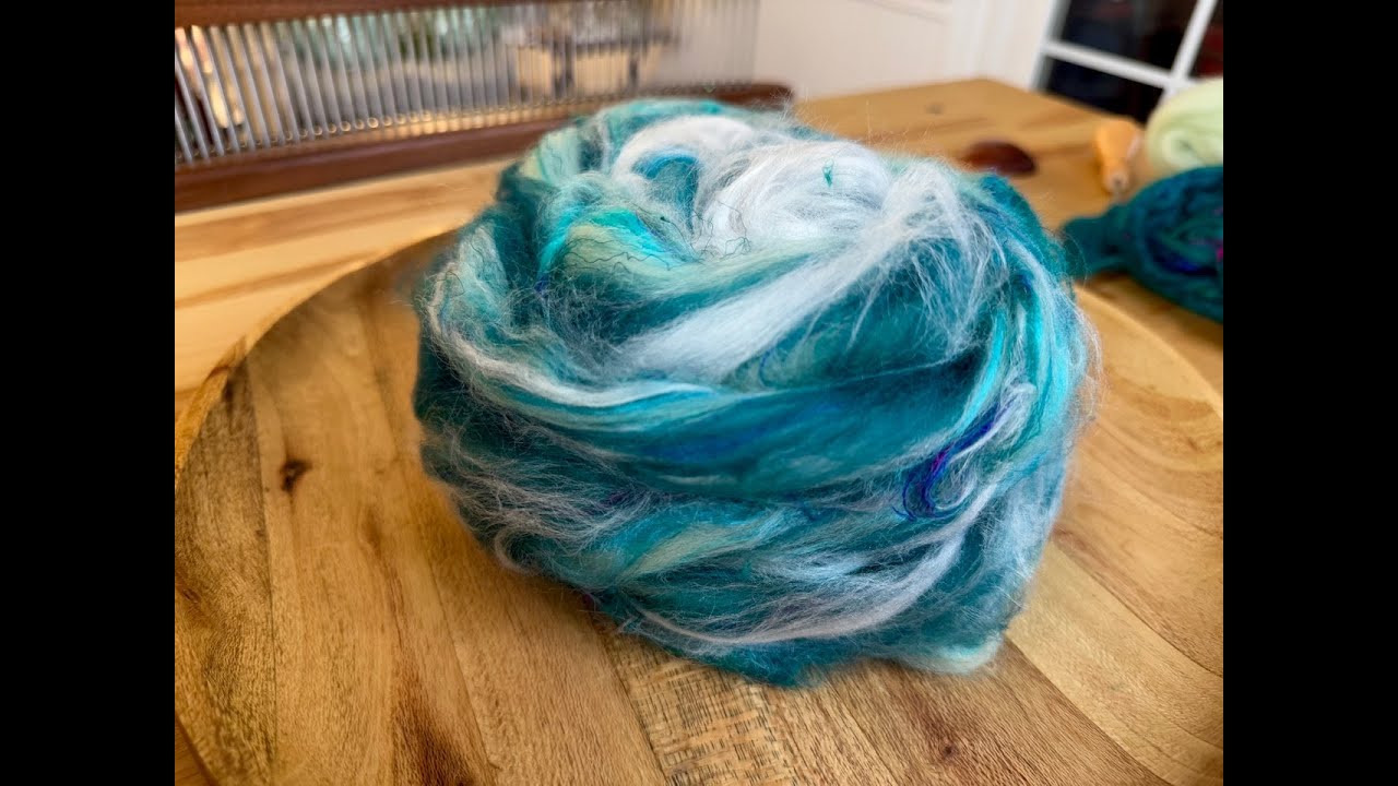 How To Blend And Diz Fiber From Your Hackle!