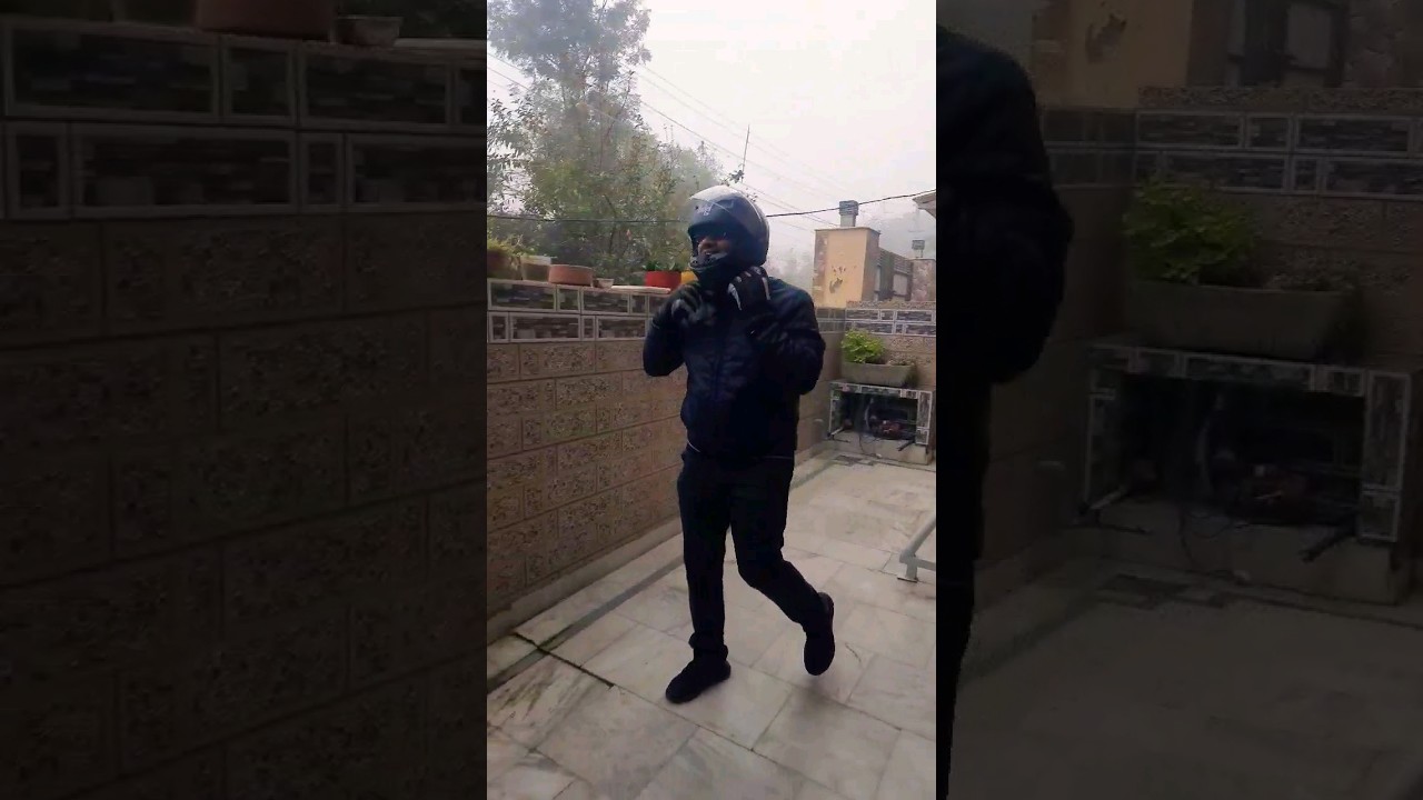 Indian 🤗 how to get ready for a bike ride in Winter❄️ 