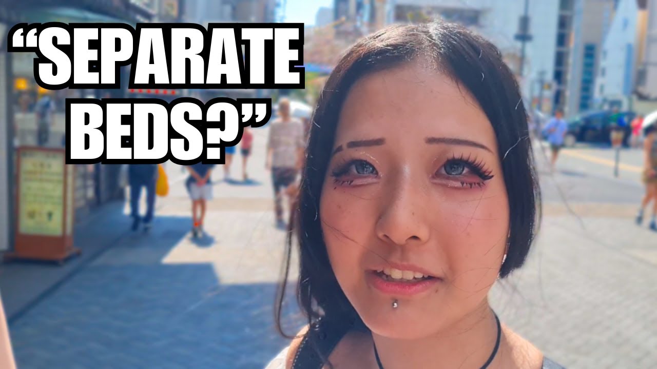 Does Sex Really Dry Up After Marriage in Japan? (Street Interview)