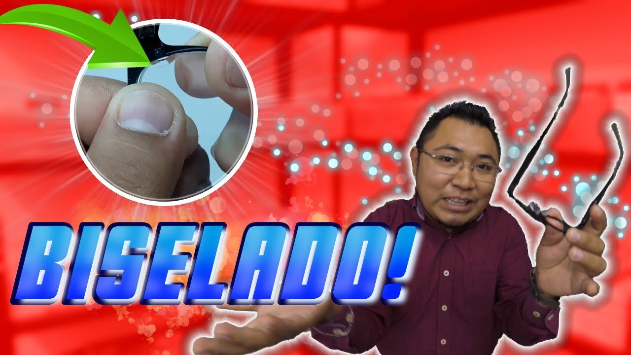 ⚙ASÍ BISELO LOS ARMAZONES DE DOBLE ARO | se astillan tus micas ? | CANAL ÓPTICO⚙