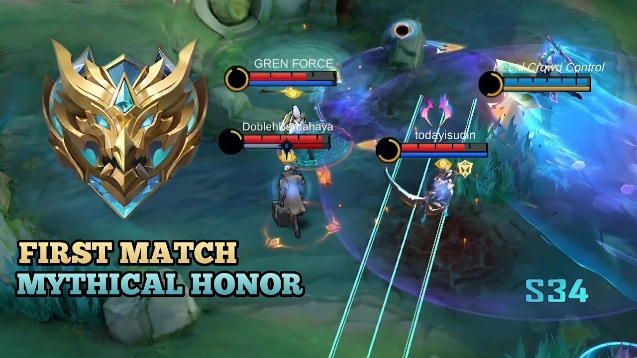 First Match Mythical Honor S34 - Mobile Legends: Bang Bang