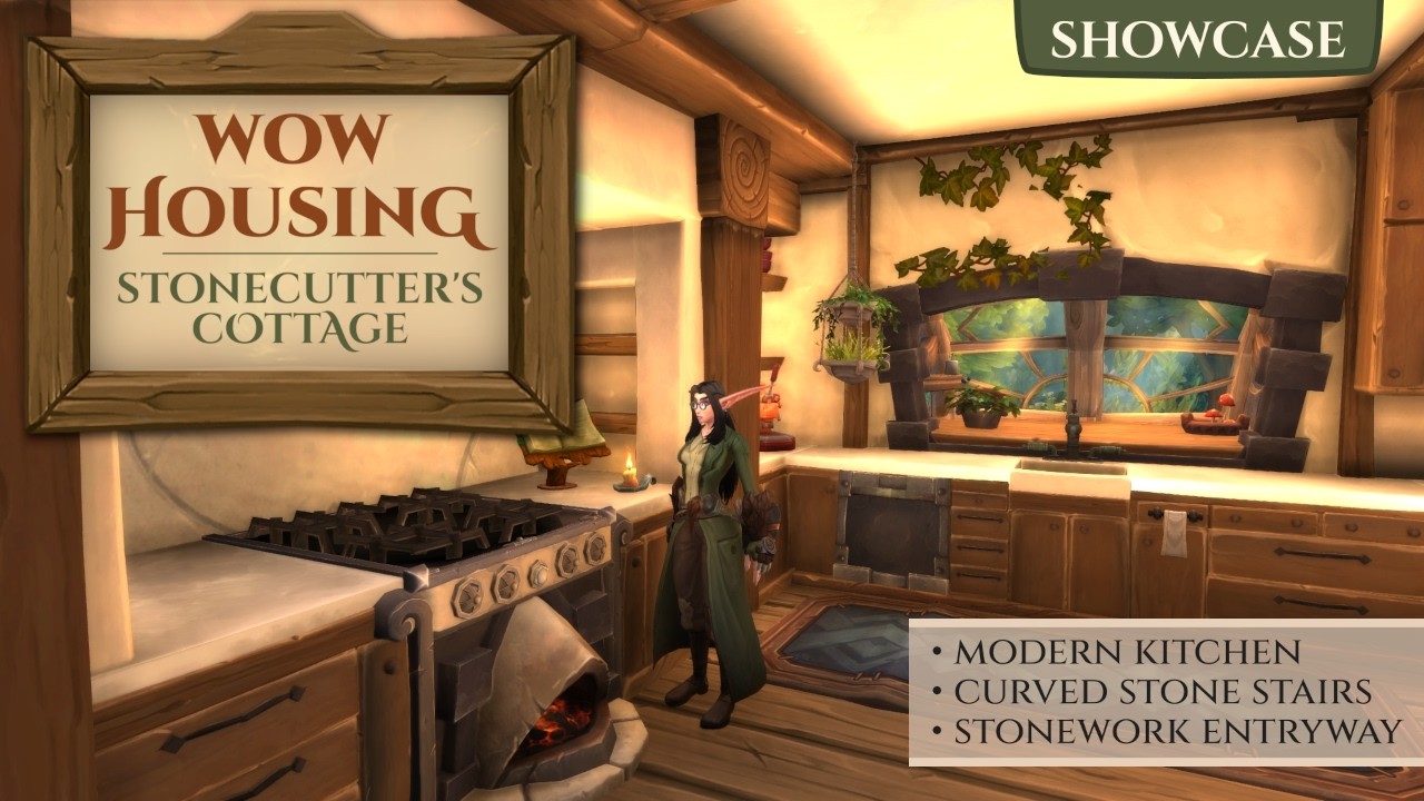 WoW Housing - Modern Cottage Showcase