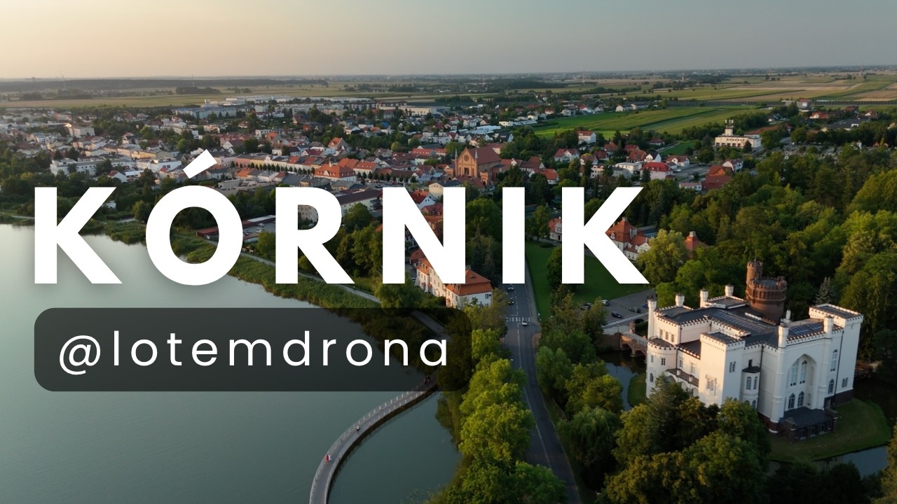 Kórnik: Zamek i jego okolice o zachodzie słońca