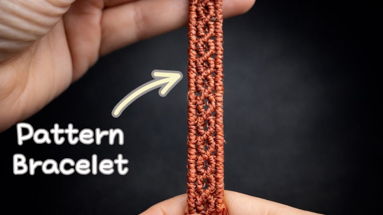 Pulseira Macrame ( Pattern Macrame Bracelet) Tutorial Passo a Passo 