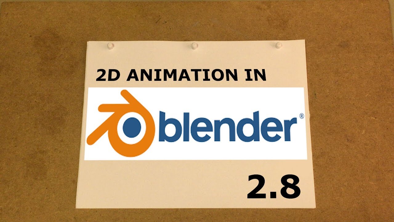 How to do 2D animation in Blender 2.8 (Tutorial)