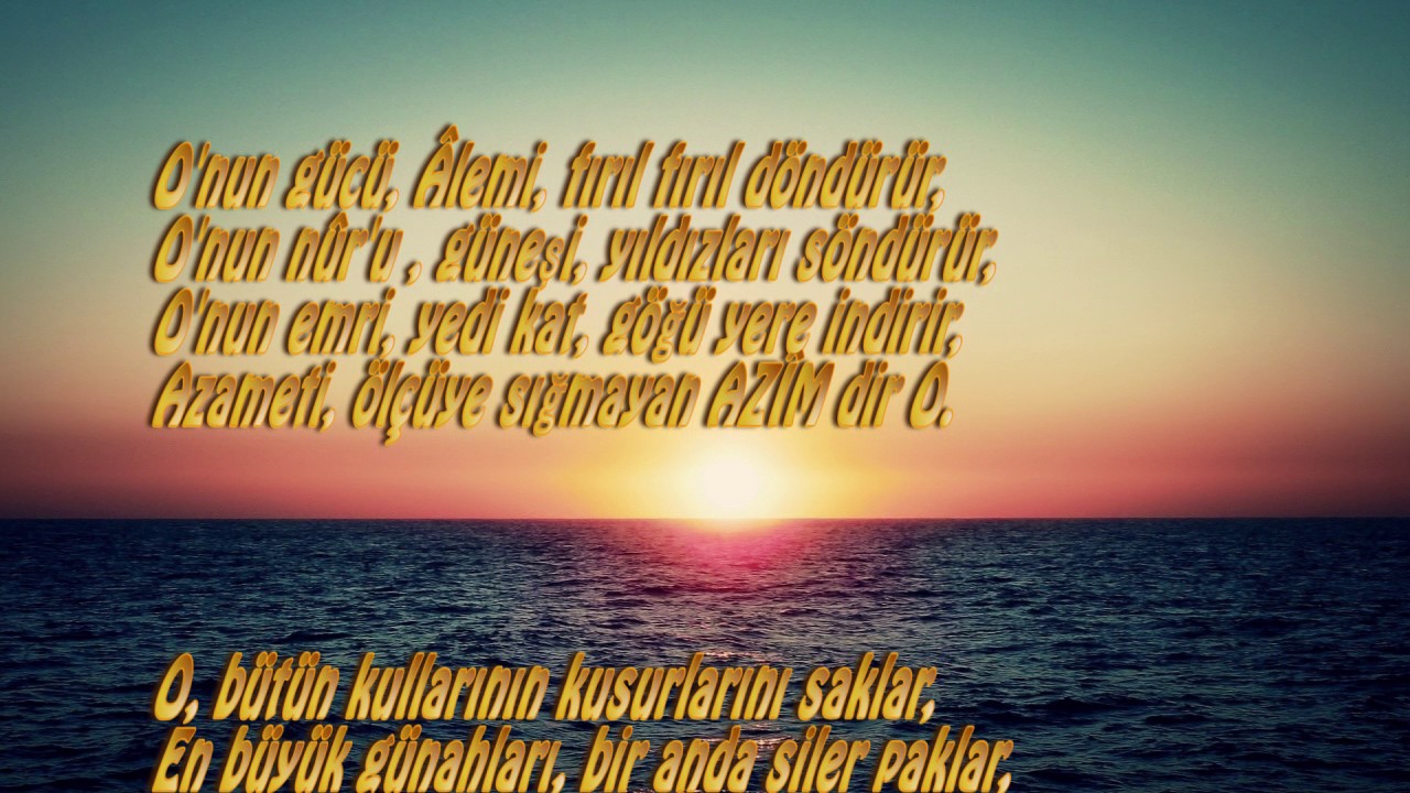 ESMÂ'ÜL HÜSNÂ (Cengiz Numanoğlu)