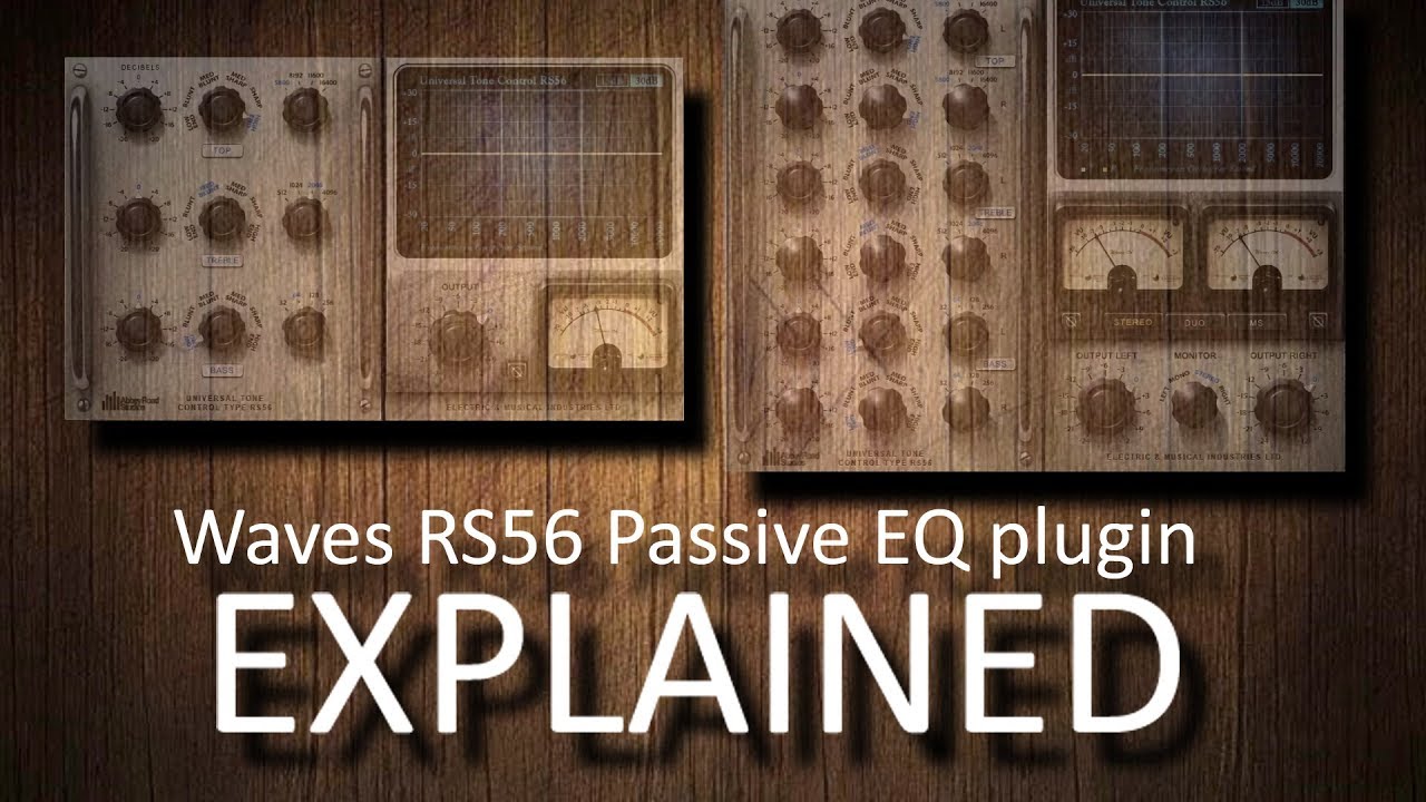 Waves Abbey Road RS56 Passive EQ plugin EXPLAINED