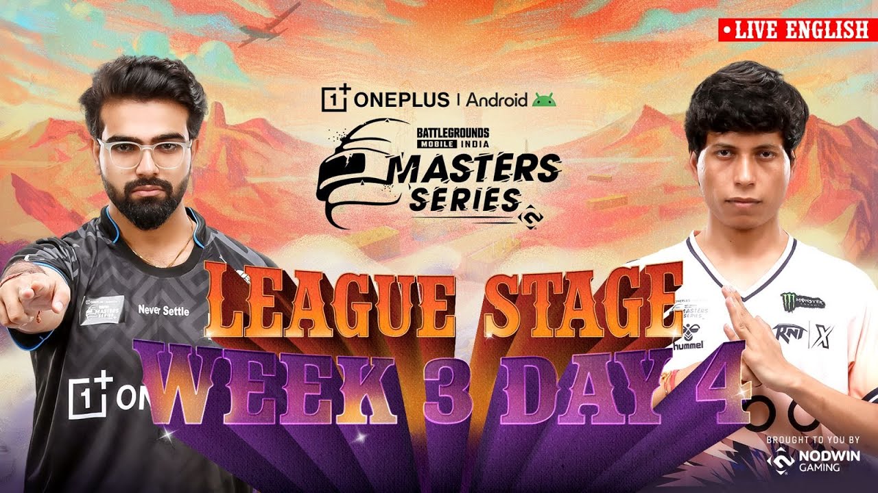 [EN] 2025 OnePlus Android BGMS Season 4 | League Week 3 - Day 4