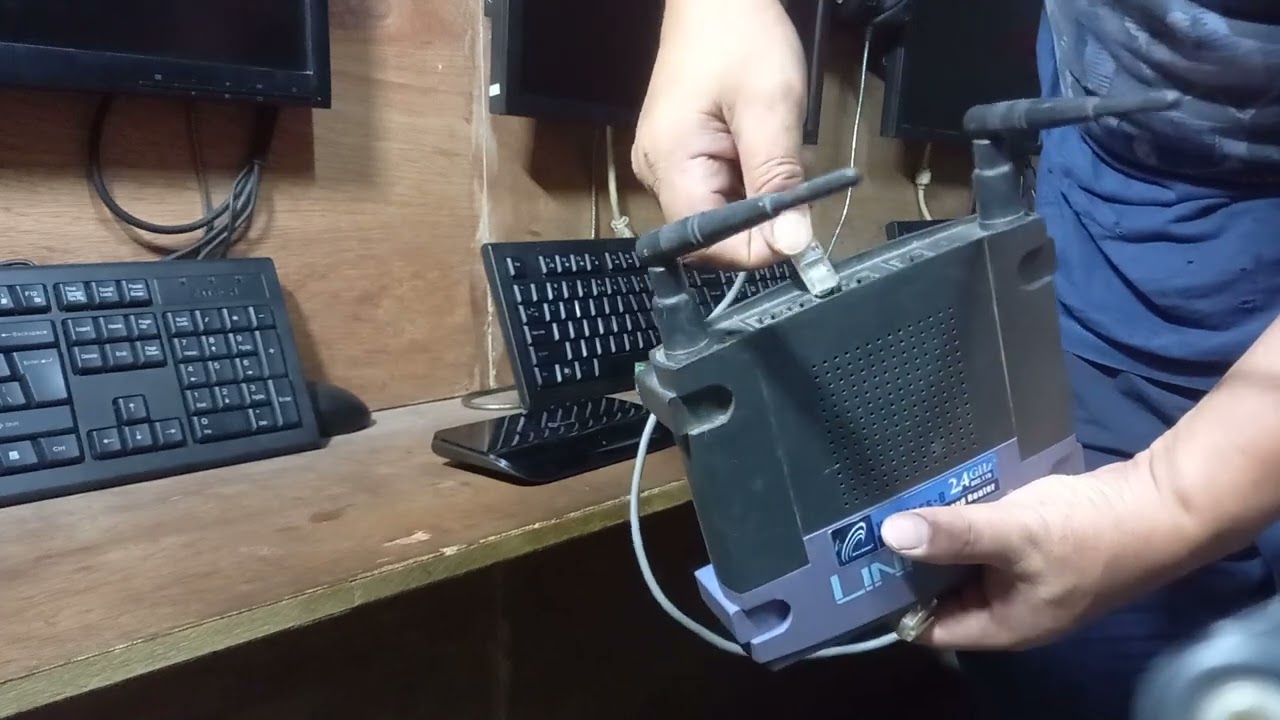 paano ikonekta ang server sa router at sa mga client PC ng diskless