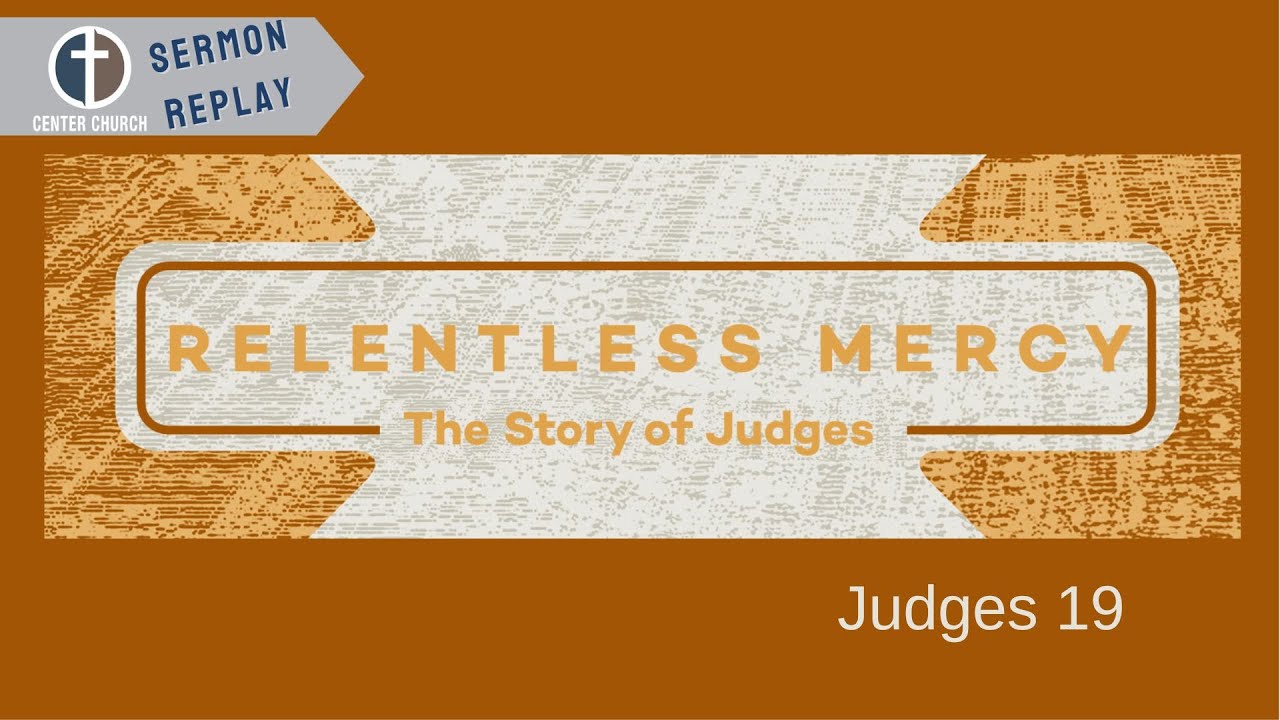 Just because God seems silent DOES NOT mean he is absent. |Judges 19| Rich Richardson