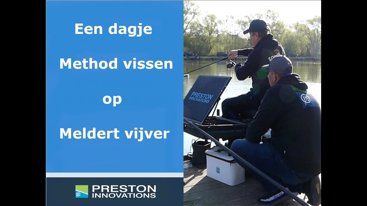 Een dagje Method vissen op Meldert vijver.