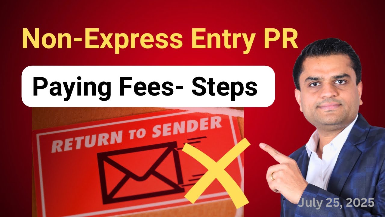 Steps- Paying Fees for Canada🇨🇦 PR | PNP & Non-Express Entry PR Applicants માટે ખાસ 🎯