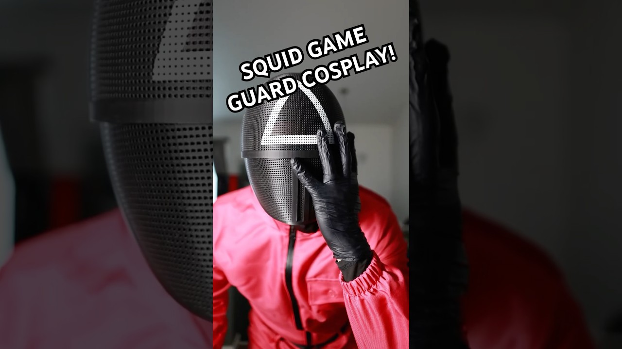 SQUID GAMES COSPLAY!!! #squidgame #unboxing #cosplay #cosplayer #squidgame3 #shorts
