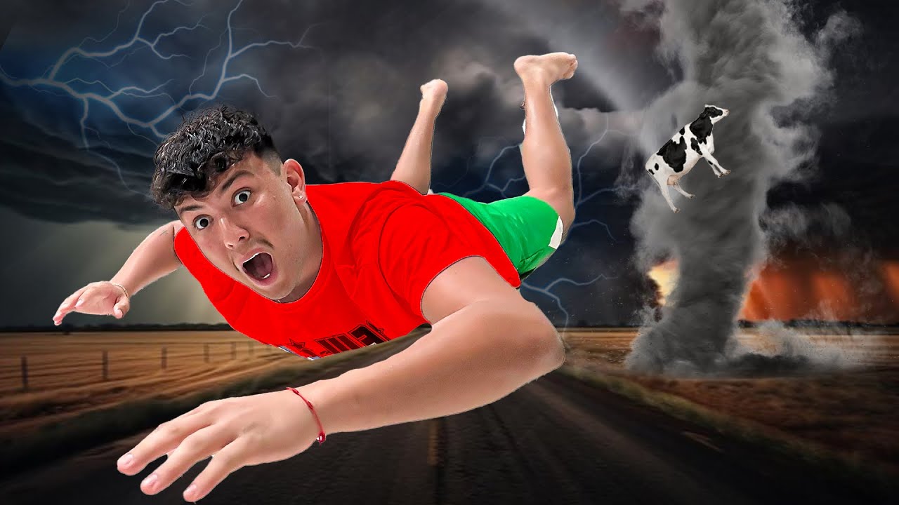 I Survived a REAL Tornado!