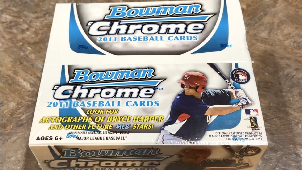 THE 4th DAY OF TROUTMAS!  2011 BOWMAN CHROME BOX OPENING!  (MIKE TROUT ROOKIE SEARCH!)