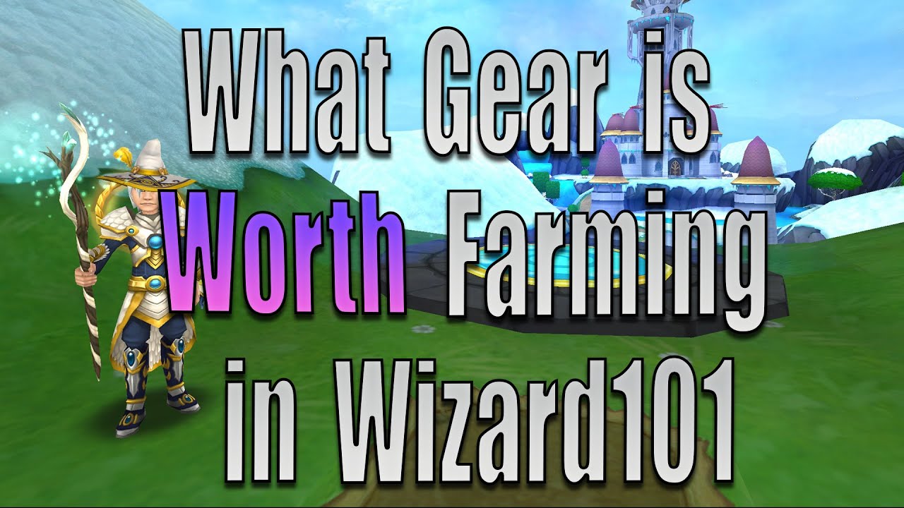 Какую экипировку стоит фармить в Wizard101?