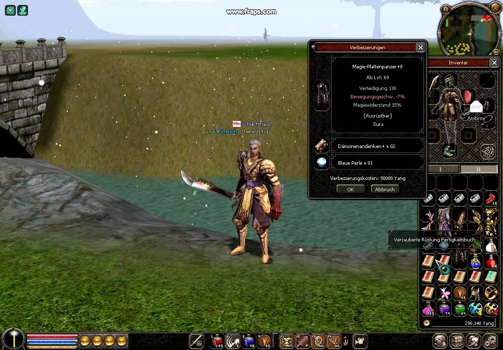 Metin2 Leviathan Uppen !!!! TheFirstDrop - 66er Upp !!