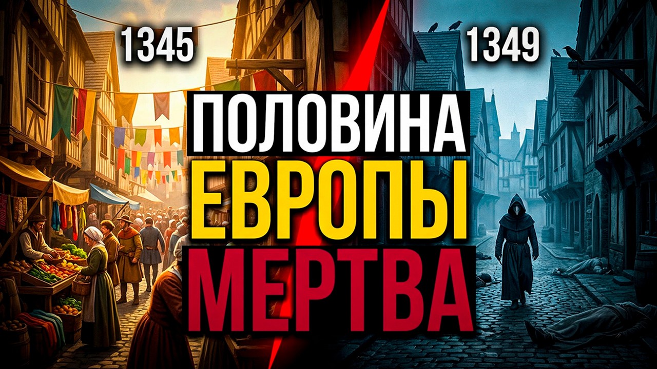 ЧЁРНАЯ СМЕРТЬ — ИСТОРИЯ, КОТОРУЮ ВАМ НЕ РАССКАЗЫВАЛИ | Документальный ильм