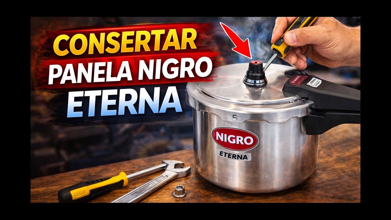 Consertando Panela de pressão Eterna Nigro