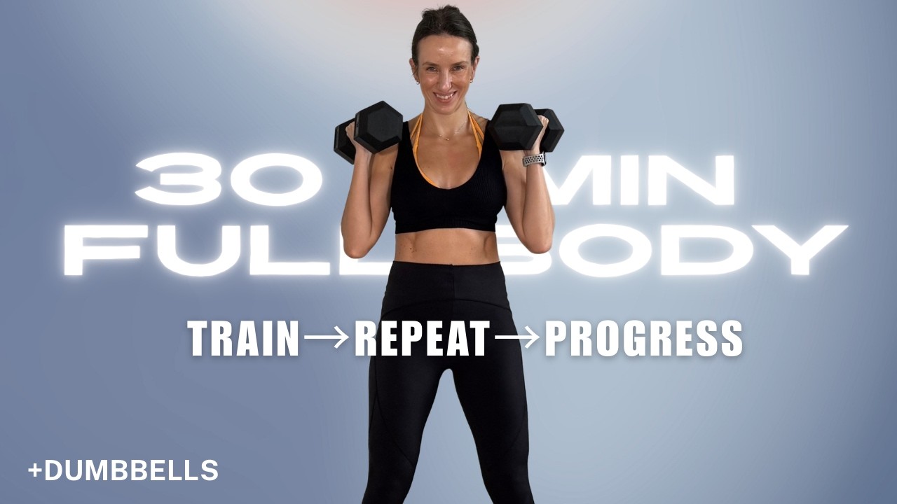 30 Min Full Body Strength Workout (No Random HIIT &mdash; Just Smart Training)