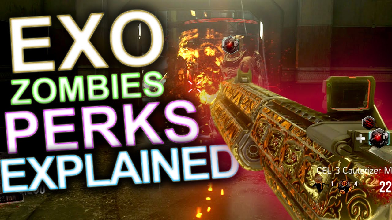 EXO ZOMBIES PERKS EXPLAINED! (All CoD: Advanced Warfare Perks 